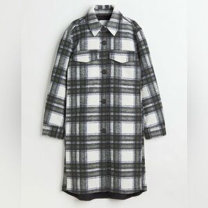 H&M Plaid Shacket